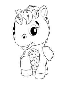 Ponette from Hatchimals coloring page