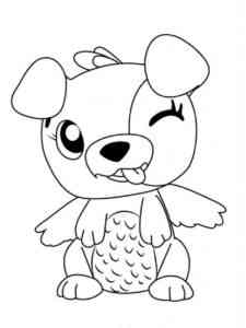 Puppit from Hatchimals coloring page