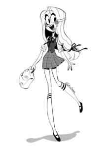 Charlie from Hazbin Hotel coloring page