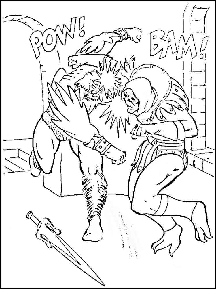 He-Man 15 coloring page