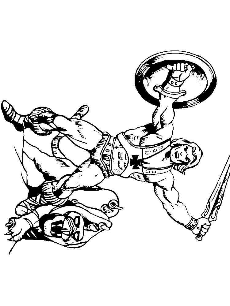 He-Man 2 coloring page