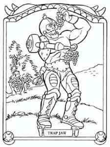 He-Man 21 coloring page