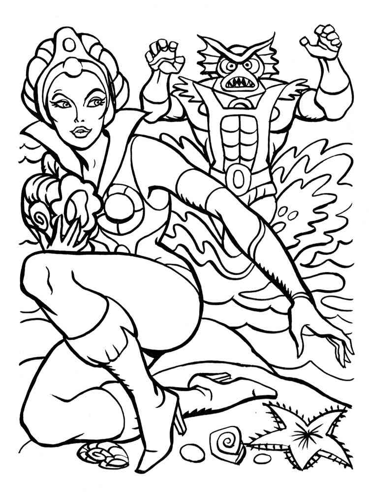 He-Man 6 coloring page