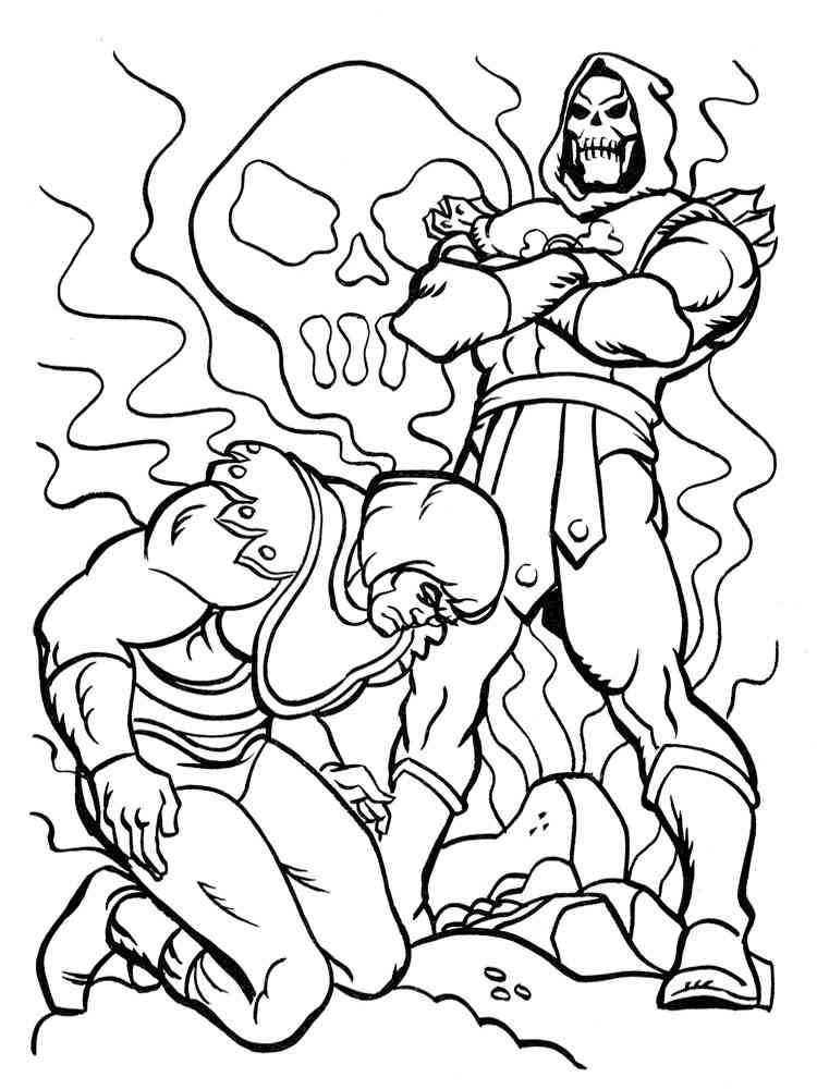 He-Man 7 coloring page
