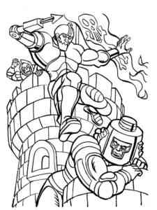 Episode from He-Man coloring page