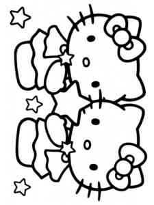 Hello Kitty 29 coloring page