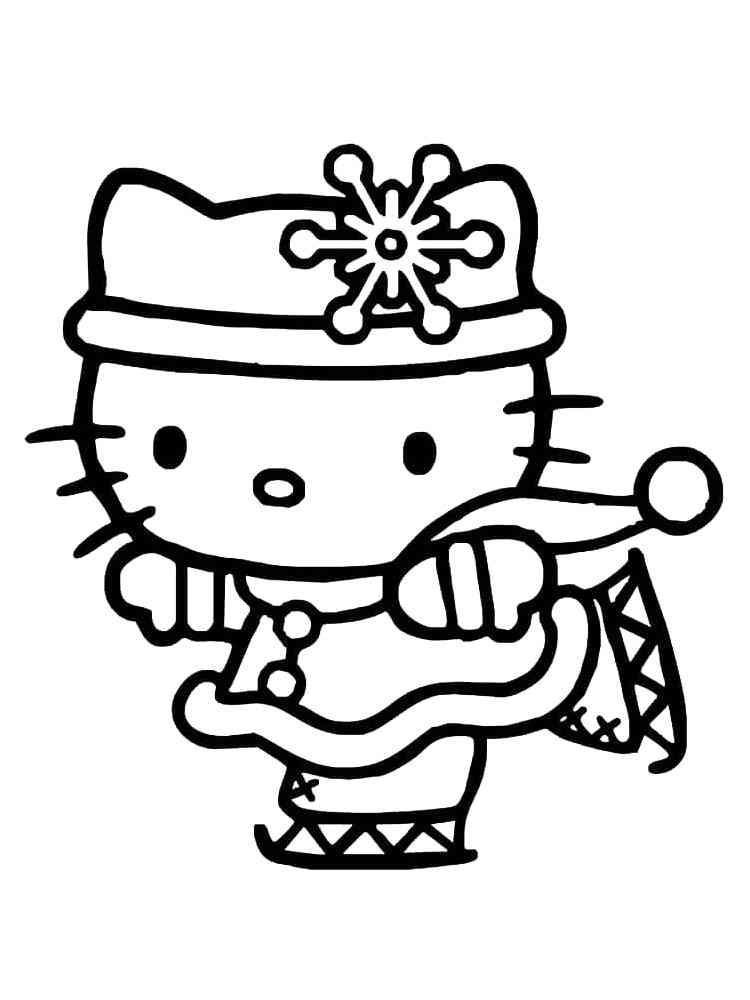 Hello Kitty 39 coloring page