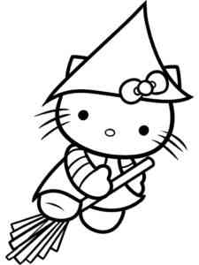 Hello Kitty 41 coloring page