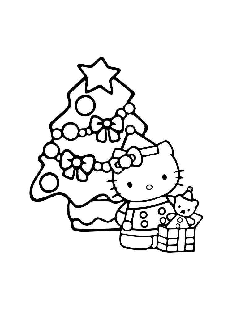 Hello Kitty 55 coloring page