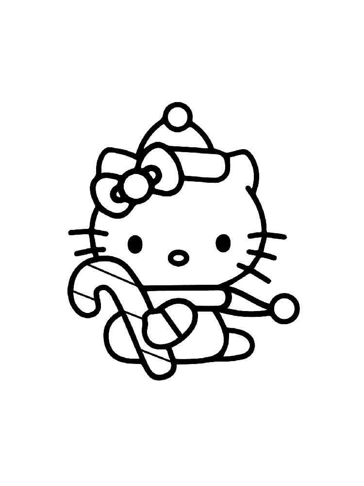 Hello Kitty 57 coloring page