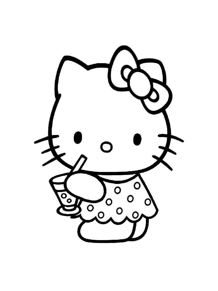 Hello Kitty 59 coloring page