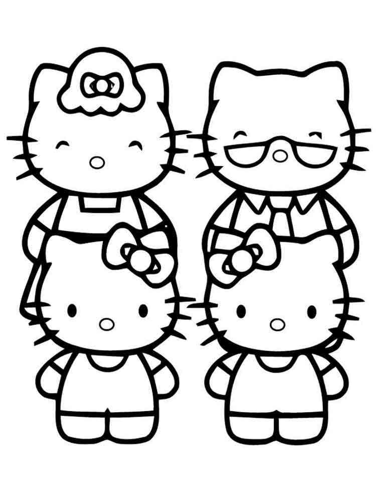Hello Kitty 78 coloring page