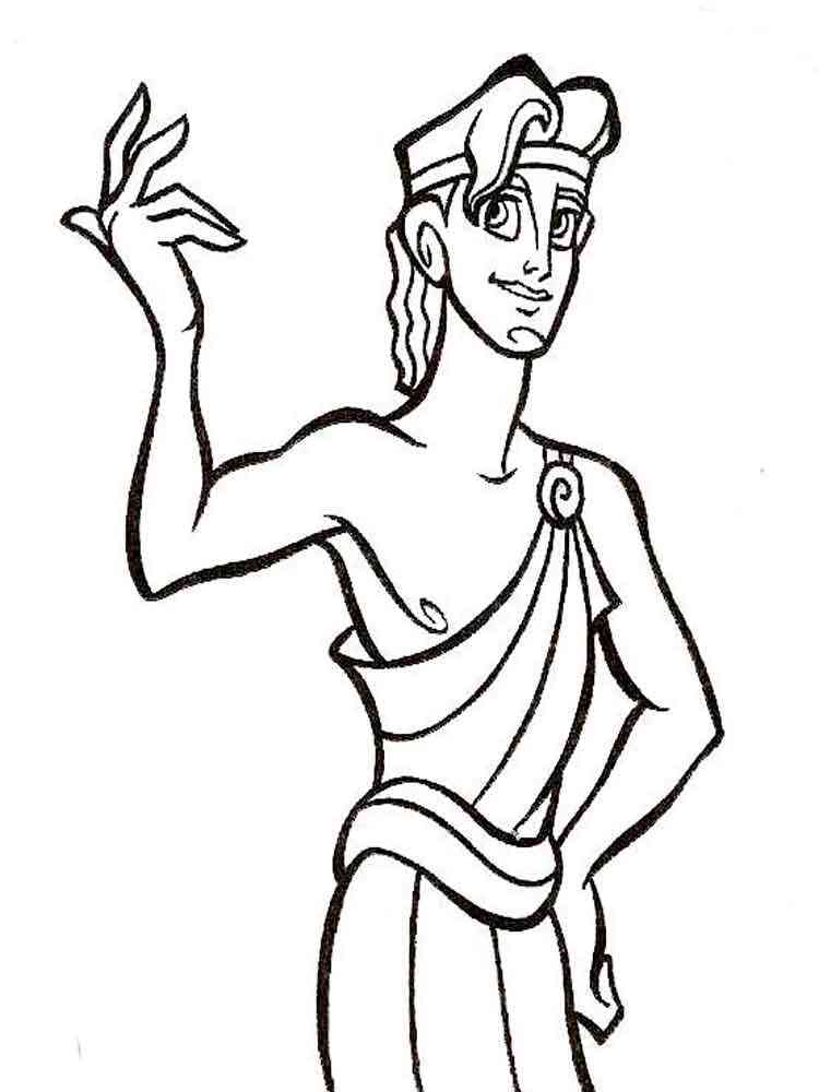 Hercules 16 coloring page