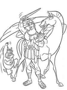 Hercules 2 coloring page