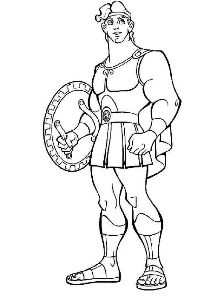 Hercules 23 coloring page