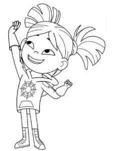 Hero Elementary 9 coloring page