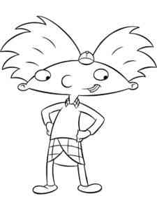 Hey Arnold! 12 coloring page