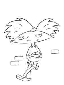 Simple Arnold coloring page