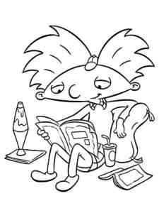 Hey Arnold! 21 coloring page