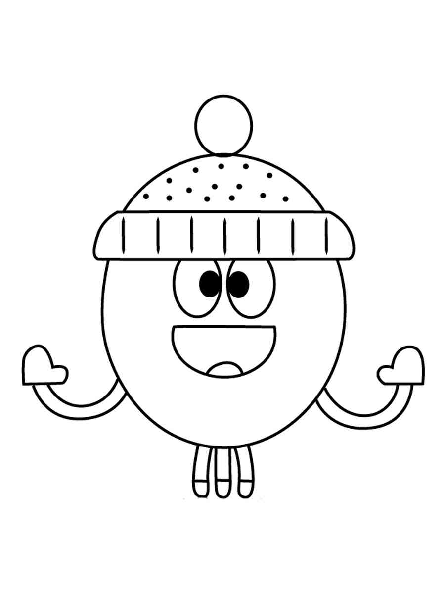 Hey Duggee 1 coloring page