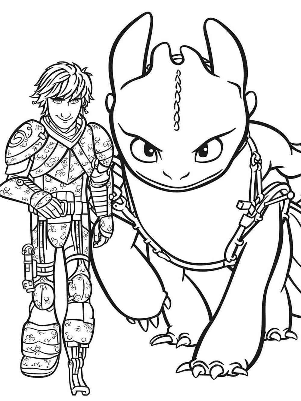 Hiccup 10 coloring page