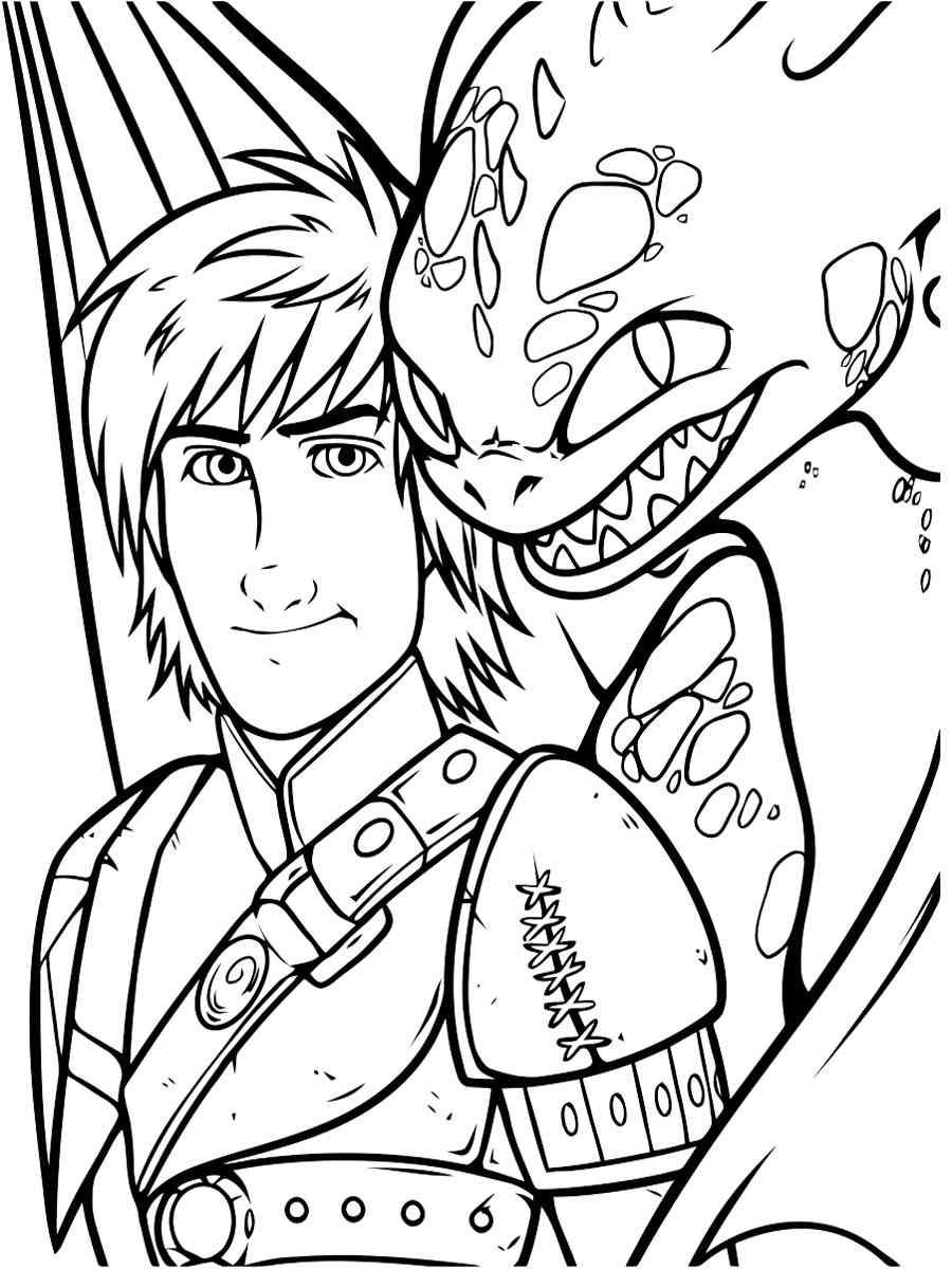 Hiccup 4 coloring page
