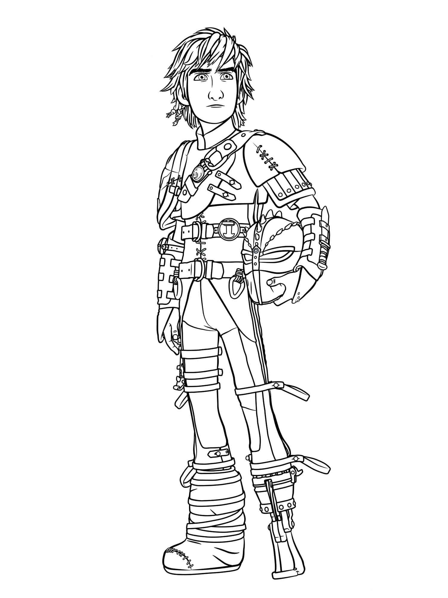Hiccup 8 coloring page
