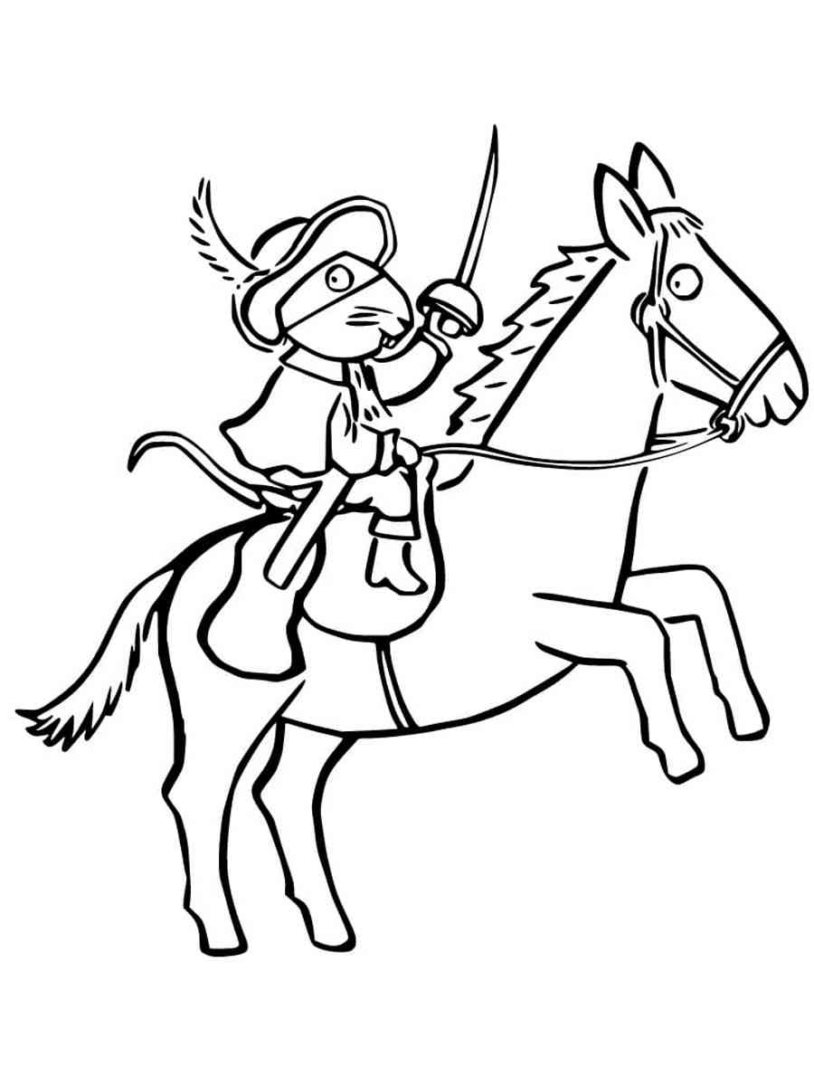 Highway Rat 3 coloring page