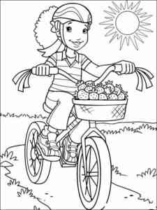 Holly Hobbie and Friends 1 coloring page