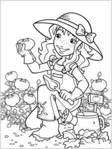 Holly Hobbie and Friends 10 coloring page