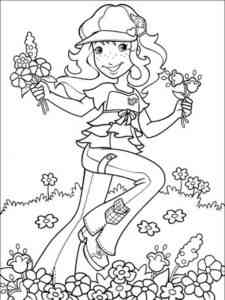 Holly Hobbie and Friends 11 coloring page