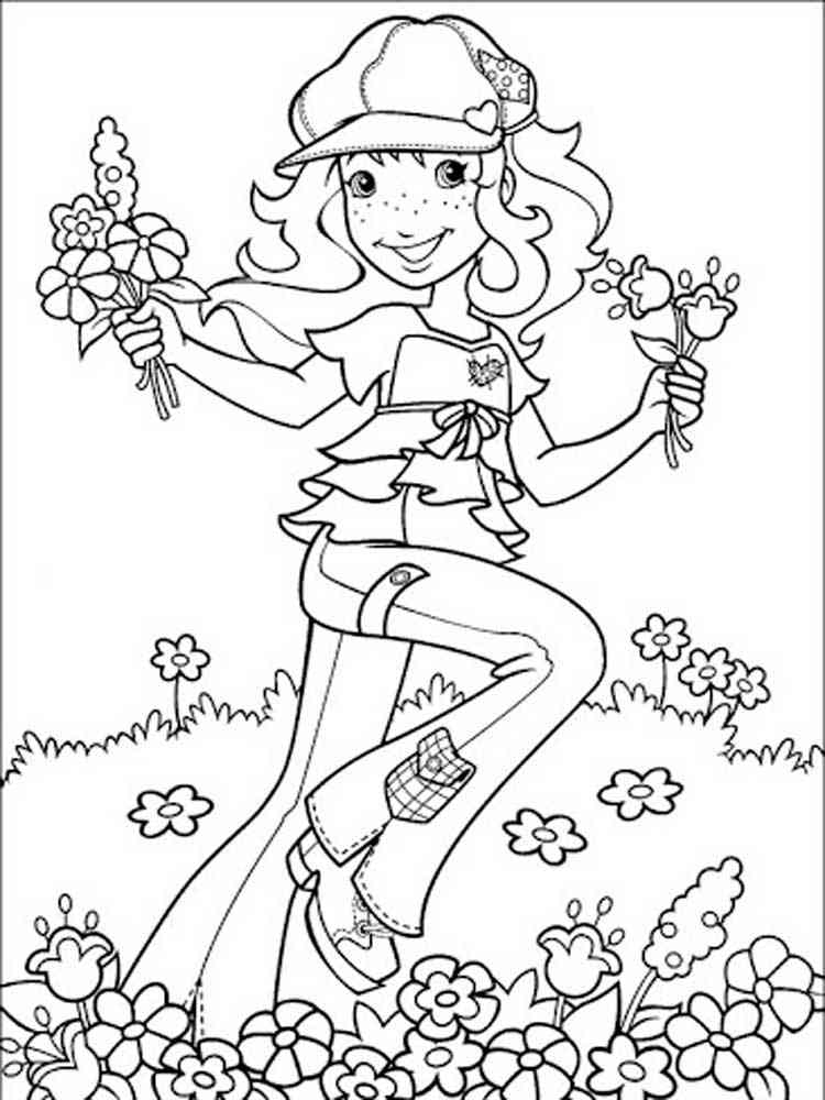 Holly Hobbie and Friends 11 coloring page