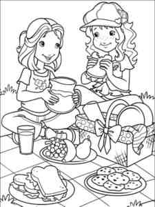Holly Hobbie and Friends 12 coloring page