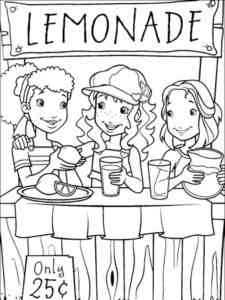 Holly Hobbie and Friends 13 coloring page