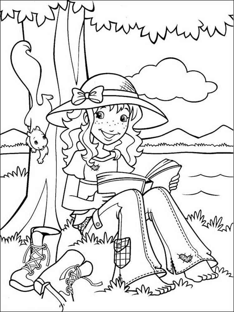 Holly Hobbie and Friends 6 coloring page