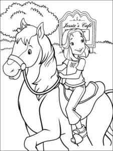 Holly Hobbie and Friends 7 coloring page