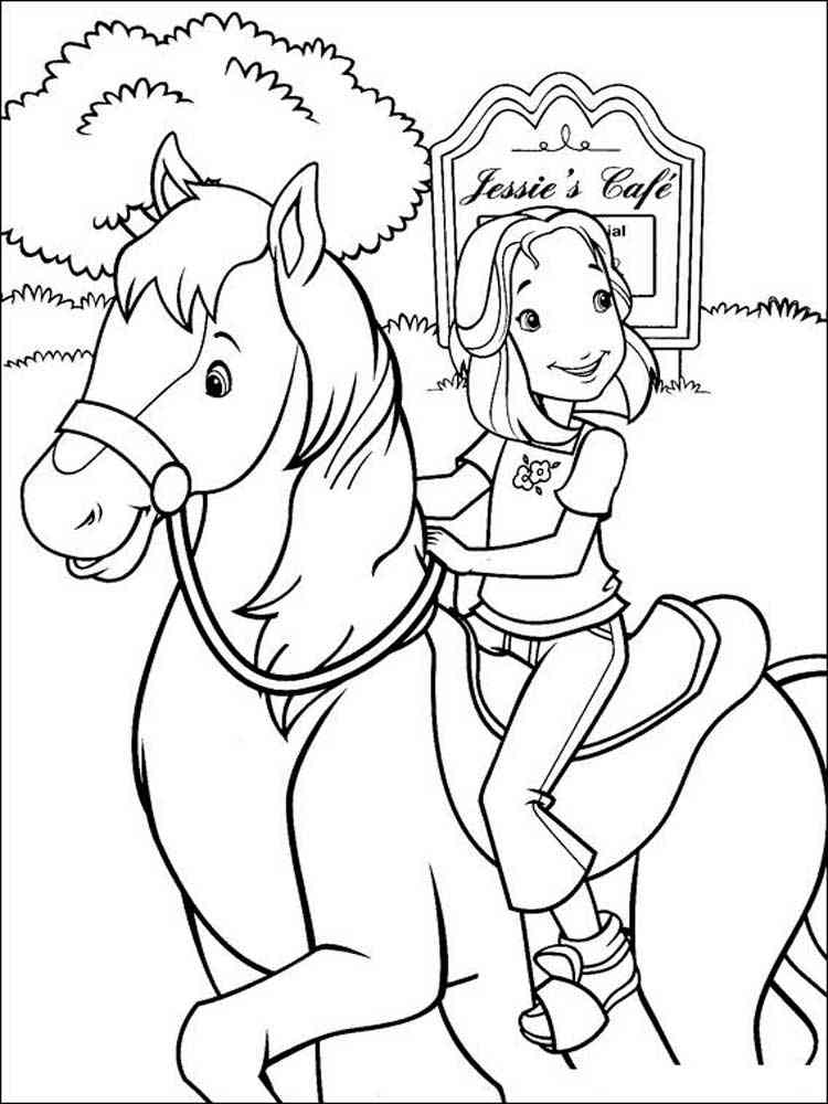 Holly Hobbie and Friends 7 coloring page