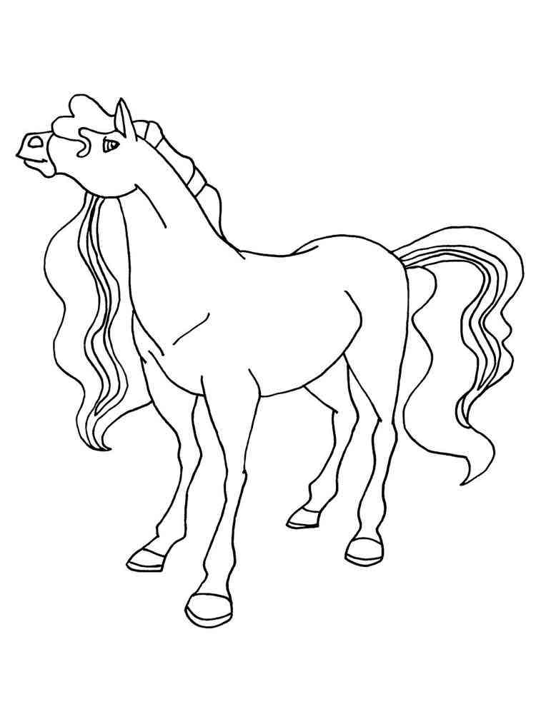 Horseland 19 coloring page