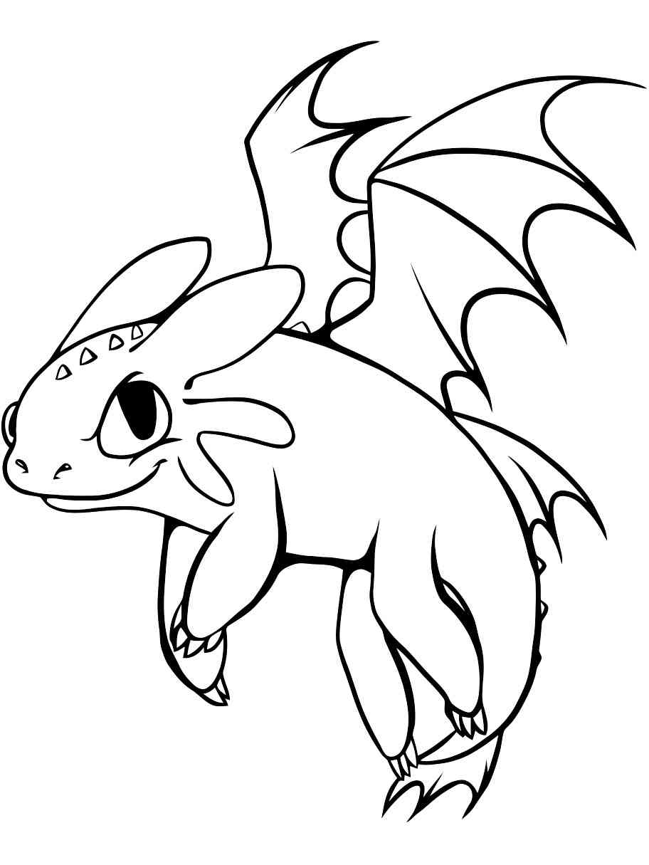 How To Train Your Dragon 2 coloring page