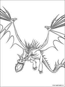 How To Train Your Dragon 22 coloring page