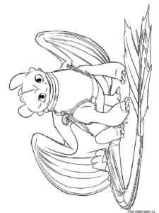 How To Train Your Dragon 34 coloring page