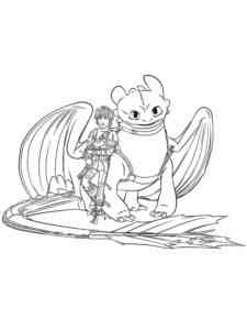 How To Train Your Dragon 51 coloring page