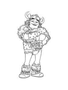 Snotlout Gary Jorgenson coloring page