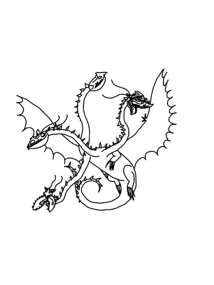How To Train Your Dragon 72 coloring page