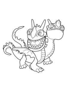Little Barf and Belch coloring page