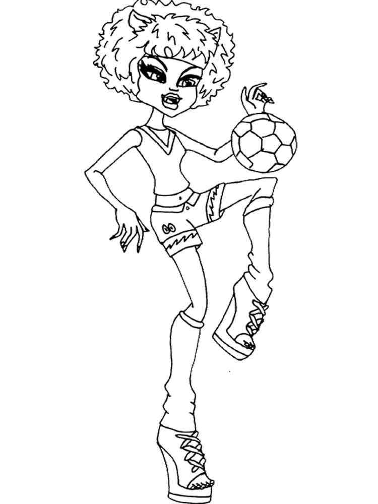 Howleen Wolf 10 coloring page