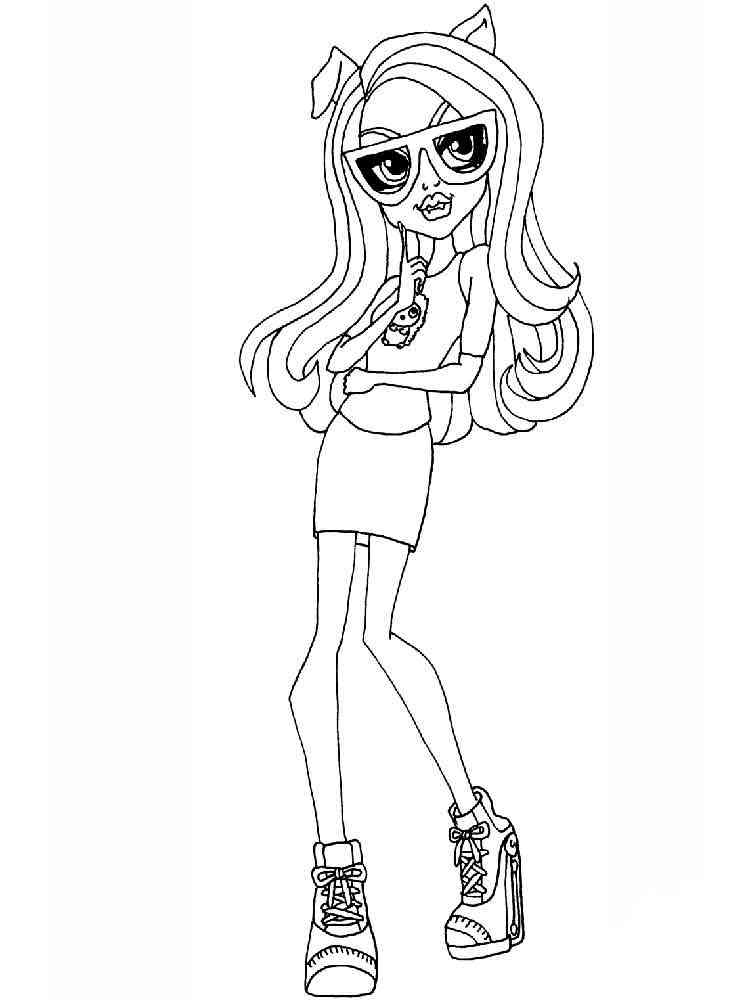 Howleen Wolf 13 coloring page
