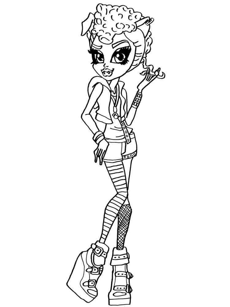 Howleen Wolf 14 coloring page