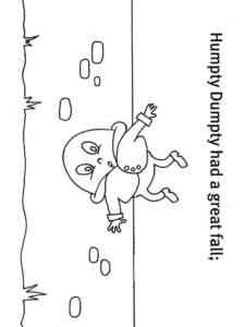 Humpty Dumpty had a great fall coloring page