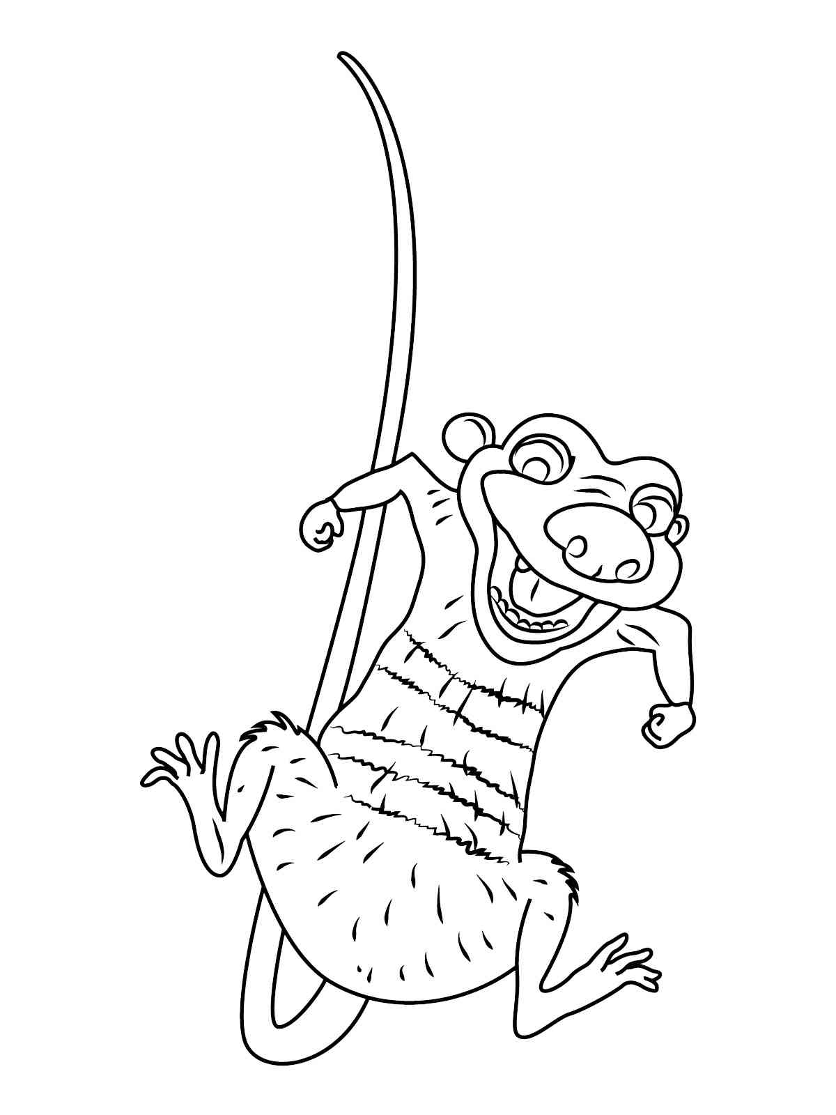 Ice Age 2 coloring page